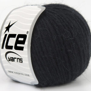 4x50gr Baby Alpaca Black