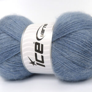 4x100gr Mohair Pastel Jeans Blue