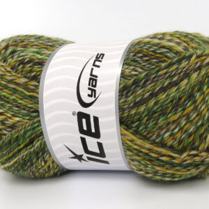 4x100gr Smart Sock Green Shades, Yellow, Brown