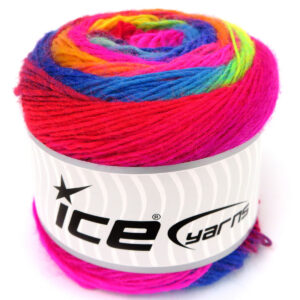 4x100gr Magic Wool De Luxe Rainbow