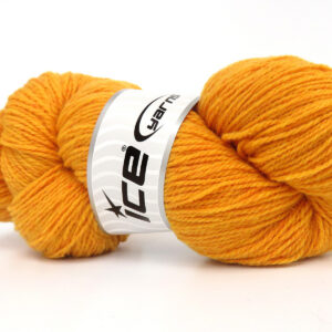 4x100gr Organic Merino Wool Dark Yellow