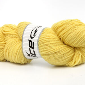 4x100gr Organic Merino Wool Lemon Yellow
