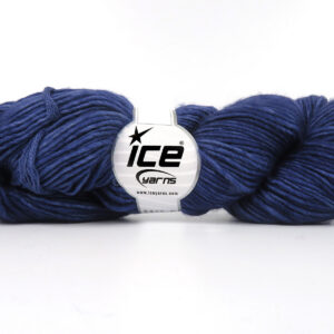 2x100gr Hand Dyed Superwash Merino Night Blue Melange