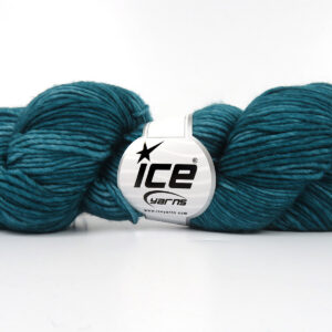 2x100gr Hand Dyed Superwash Merino Emerald Green Melange