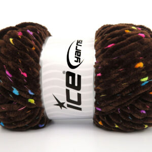 4x100gr Chenille Baby Tweed Dark Brown