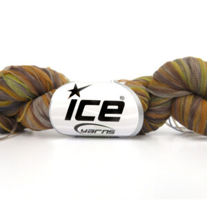 12x25gr Spiral Air Ribbon Brown Shades, Gold, Green, Orange