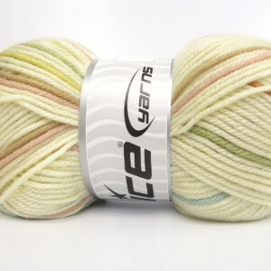 4x100gr Design Line Cream, Khaki, Gold, Salmon, Turquoise