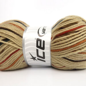 4x100gr Design Line Brown Shades, Teal, Maroon