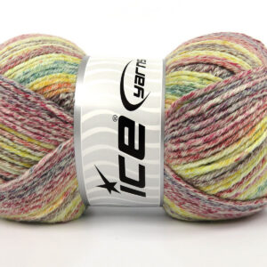 4x100gr Cottonac Spray Red, Green, Yellow, Brown, Purple