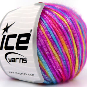 8x50gr Picasso Pink Shades, Turquoise, Yellow, Orange