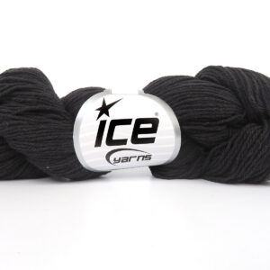 6x50gr Merino Cotton Black