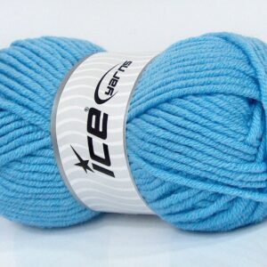 4x100gr Wool Superbulky Light Blue