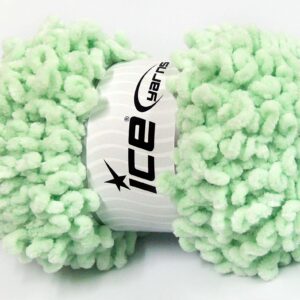 4x100gr Chenille Boucleron Mint Green