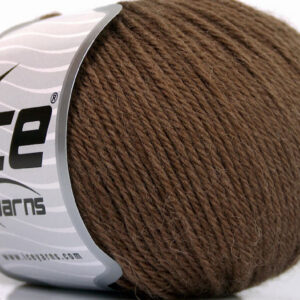 4x50gr Baby Alpaca Brown
