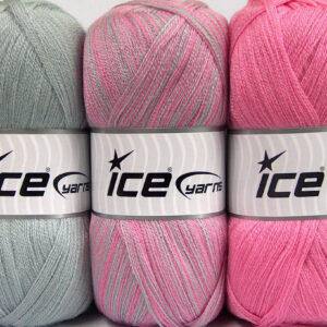 3x100gr Baby Ombre Pink, Grey