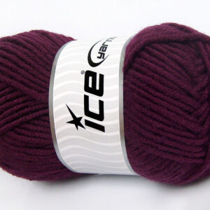 4x100gr Merino Chunky Maroon