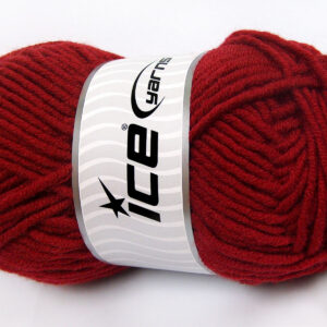 4x100gr Merino Chunky Dark Red