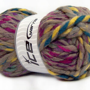 4x100gr Astoria Dark Camel, Gold, Green, Teal, Fuchsia
