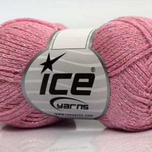 8x50gr Elegant Metallic Cotton Light Pink