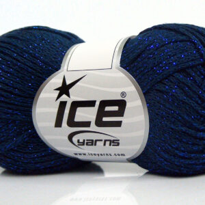 8x50gr Elegant Metallic Cotton Dark Navy