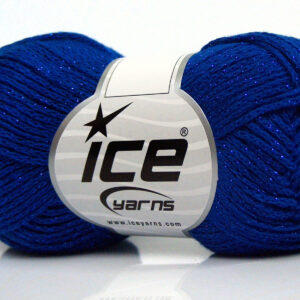 8x50gr Elegant Metallic Cotton Blue