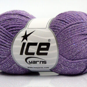 8x50gr Elegant Metallic Cotton Lilac