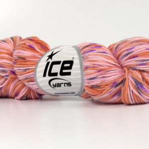 3x100gr Hand Dyed Cashmere Light Pink, Light Salmon, Lilac, Light Grey