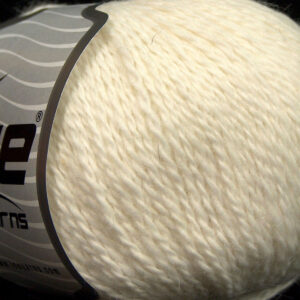 6x50gr Angora Cashmere White