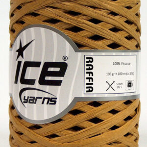 2x100gr Raffia Light Gold