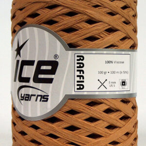 2x100gr Raffia Bronze Brown