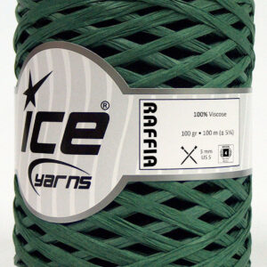 2x100gr Raffia Dark Hunter Green