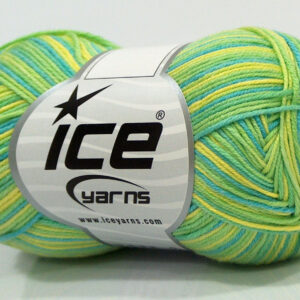 6x50gr Baby Summer Color Green Shades, Turquoise