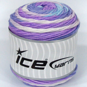 3x100gr Cakes Blues Baby Lilac, Purple, White