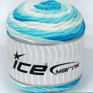 3x100gr Cakes Blues Baby Baby Blue, White, Mint Green