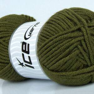 4x100gr Classic Wool Bulky Khaki