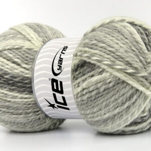 2x200gr Puzzle Wool Worsted Grey Shades