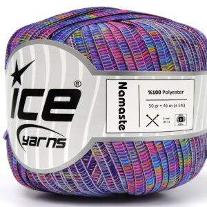 6x50gr Namaste Purple, Blue, Green, Yellow, Pink