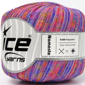 6x50gr Namaste Purple, Blue, Salmon, Red, Yellow, Lilac