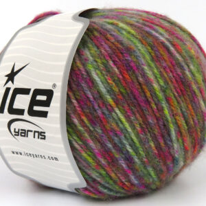 4x100gr Wool Varicolor Worsted Multicolor