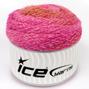 2x200gr Mosaic Cotton Pink Shades, Gold