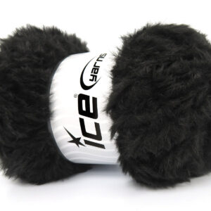 3x100gr Bunny Fur Black