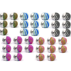 8x50gr Mixed Lot Multicolor Picasso Yarns