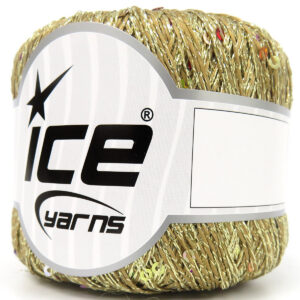 6x25gr Dazzle Paillette Gold, Rainbow