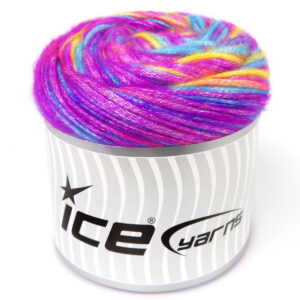 4x100gr Cakes Malaga Pink Shades, Turquoise, Yellow, Orange