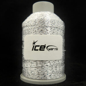 2x50gr Camellia Spool White, Silver