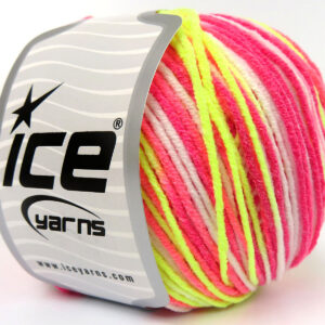 8x50gr Cheltenham Pink Shades, Neon Green, White