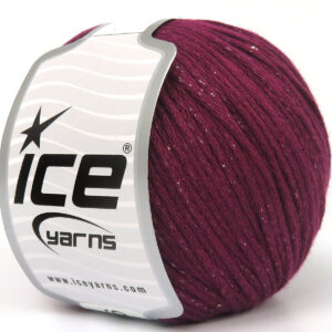4x100gr Viscose Glitz Burgundy