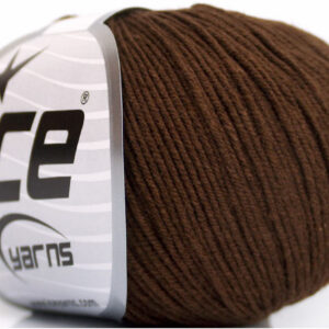 4x50gr Amigurumi Cotton Dark Brown