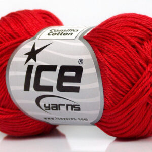 6x50gr Camilla Cotton Red