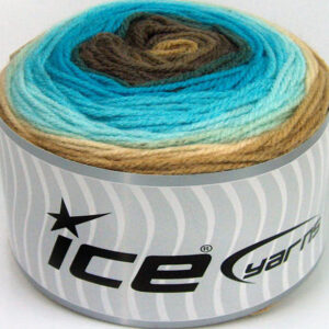 3x100gr Cakes Baby Fine Brown Shades, Turquoise Shades